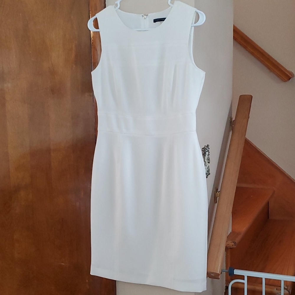 Tommy Hilfiger crepe classic sheath dress